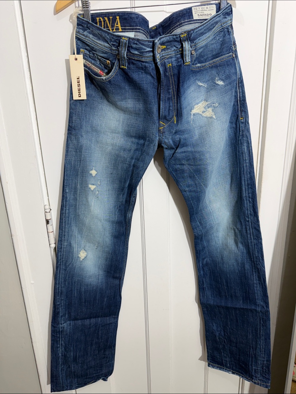 Diesel Safado (Wash 08QL) Labeled 30x32, Measures Size 34x32 BNWT